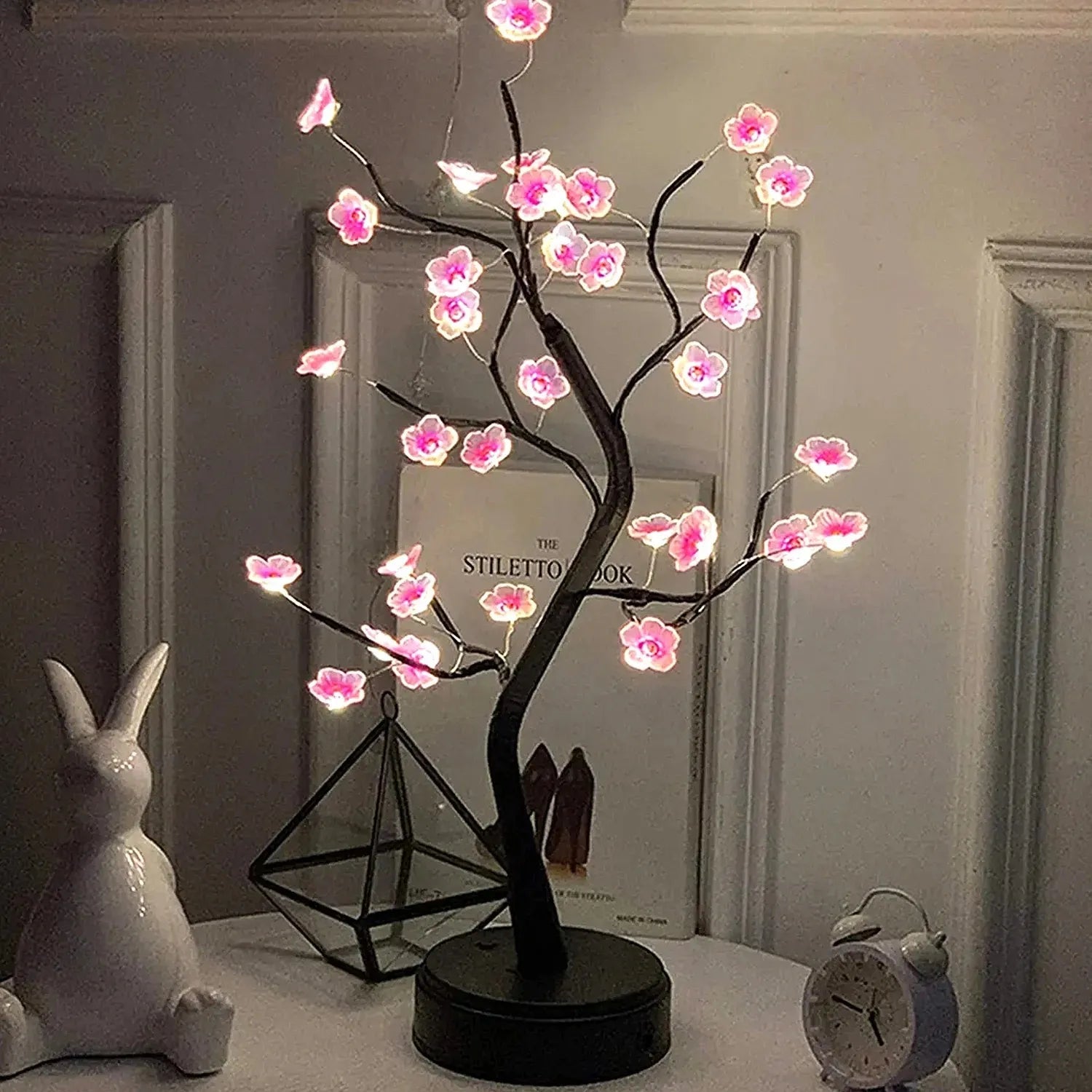 Cherry Blossom LED Bonsai Tree